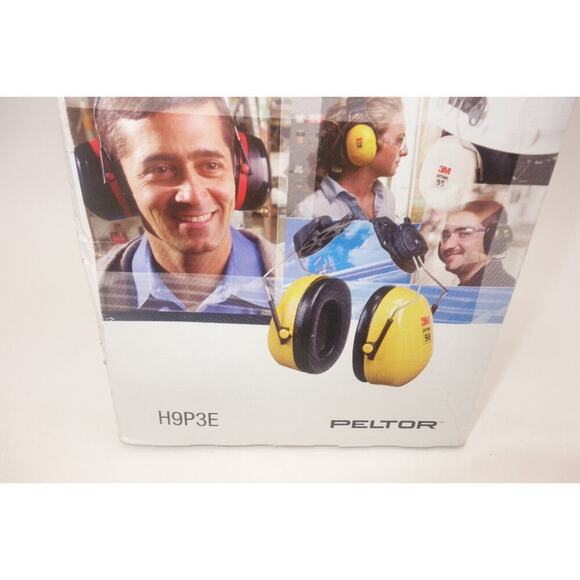 NEW 3M Peltor Optime H9P3E 98 Over-The-Head Earmuffs 23-Decibel Noise Reduction - Picture 3 of 5
